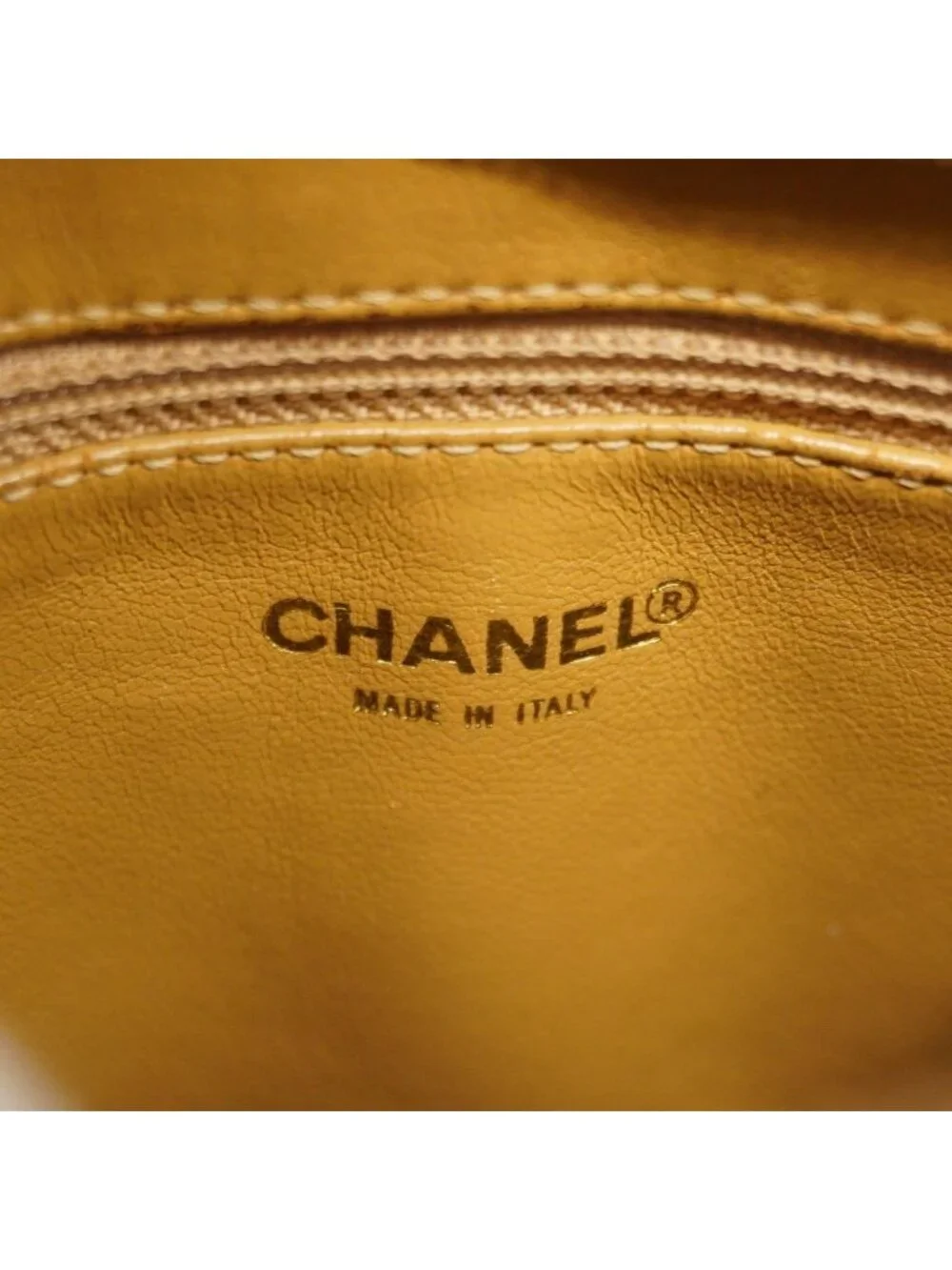 Chanel Tote Reissue Caviar Leather Beige Gold